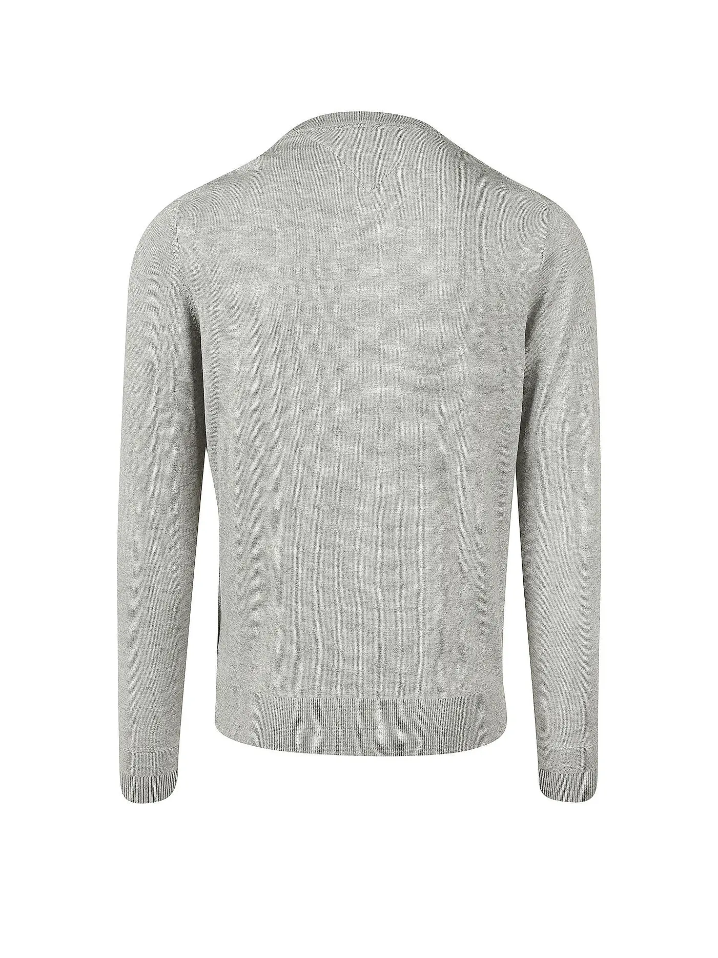 TOMMY HILFIGER | Pullover "Cotton/Silk" | grau